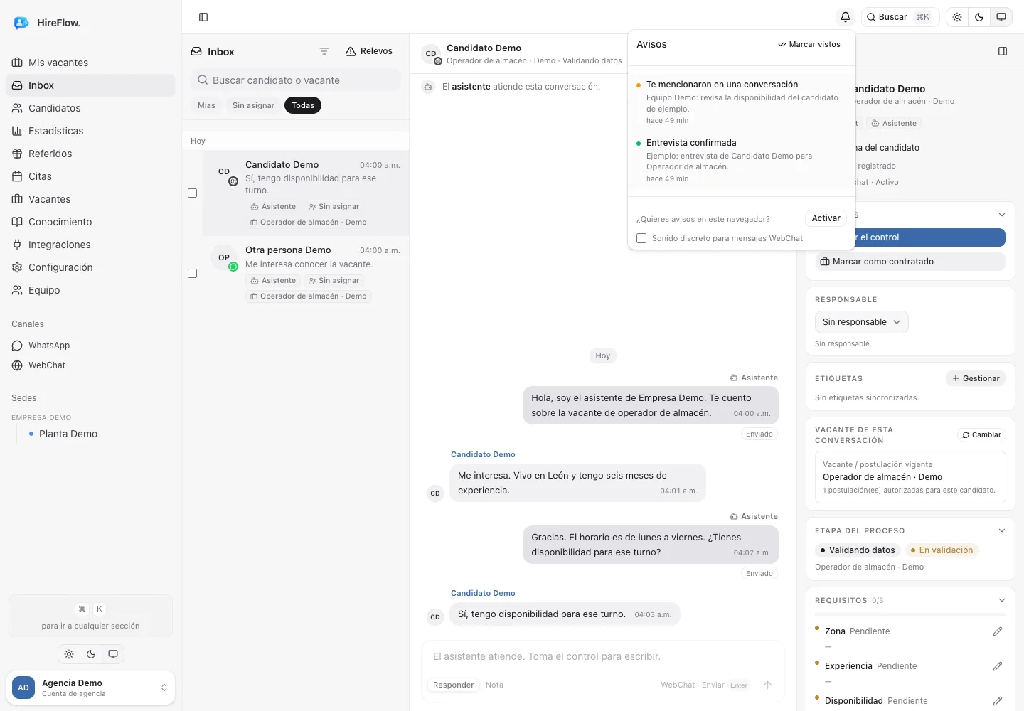 Campana de avisos